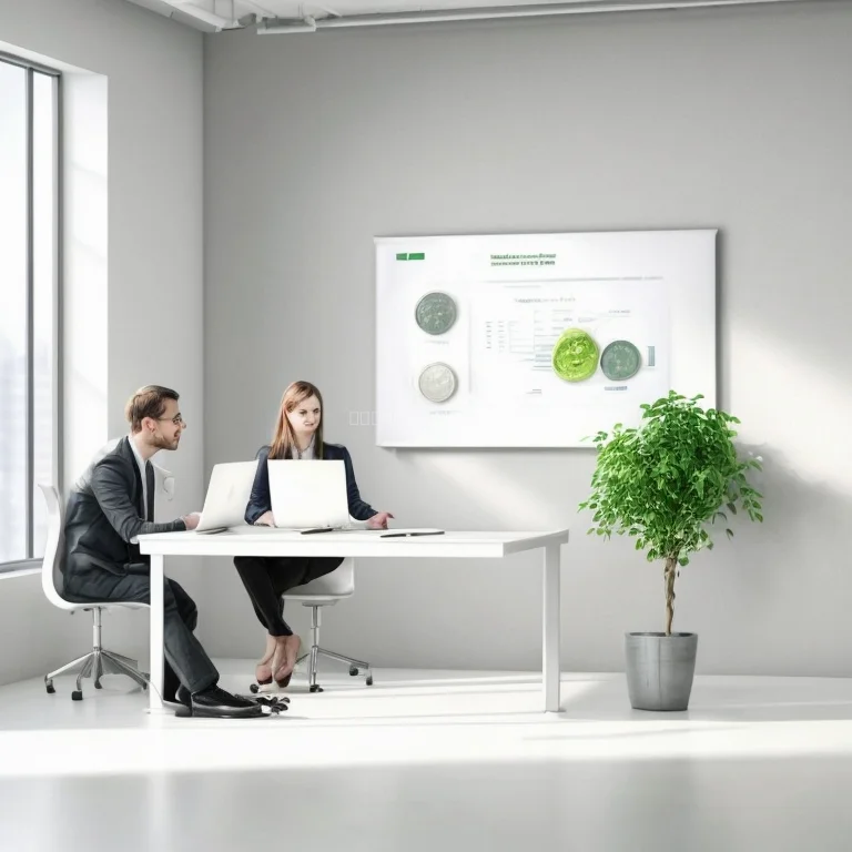 Illustration eines Währungskreislaufs